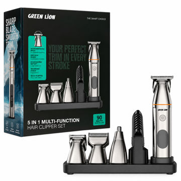 قیمت ست ماشین اصلاح گرین لاین مدل GREEN LION GN5IN1MHTRMSL Multi-Function