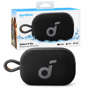 خرید  اسپیکر بلوتوثی پرتابل انکر مدل ANKER Soundcore Select 4 go A31X1113 مشکی