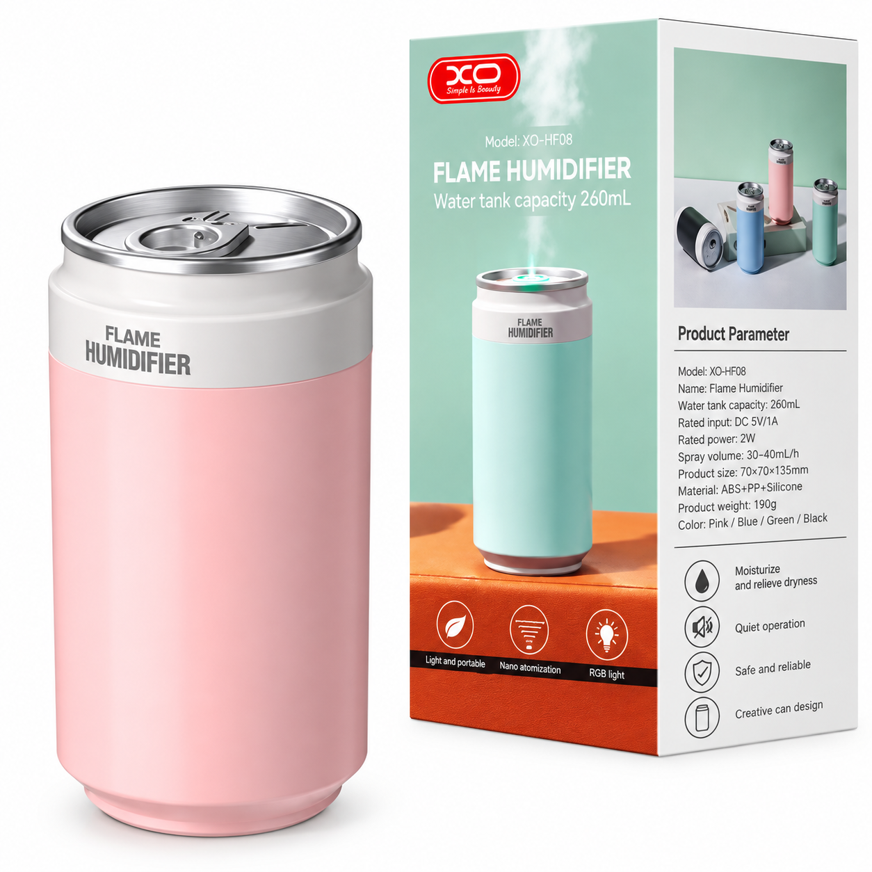 خریددستگاه بخور ایکس او مدل XO HF08