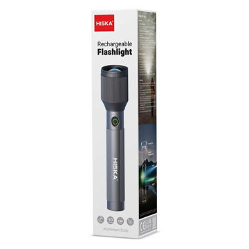 قیمت چراغ قوه هیسکا مدل HISKA Rechargeable HR-46