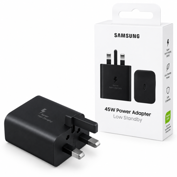 خرید کلگی شارژر سامسونگ مدل SAMSUNG EP-T4511 Low Standby 3-Pin 45W مشکی