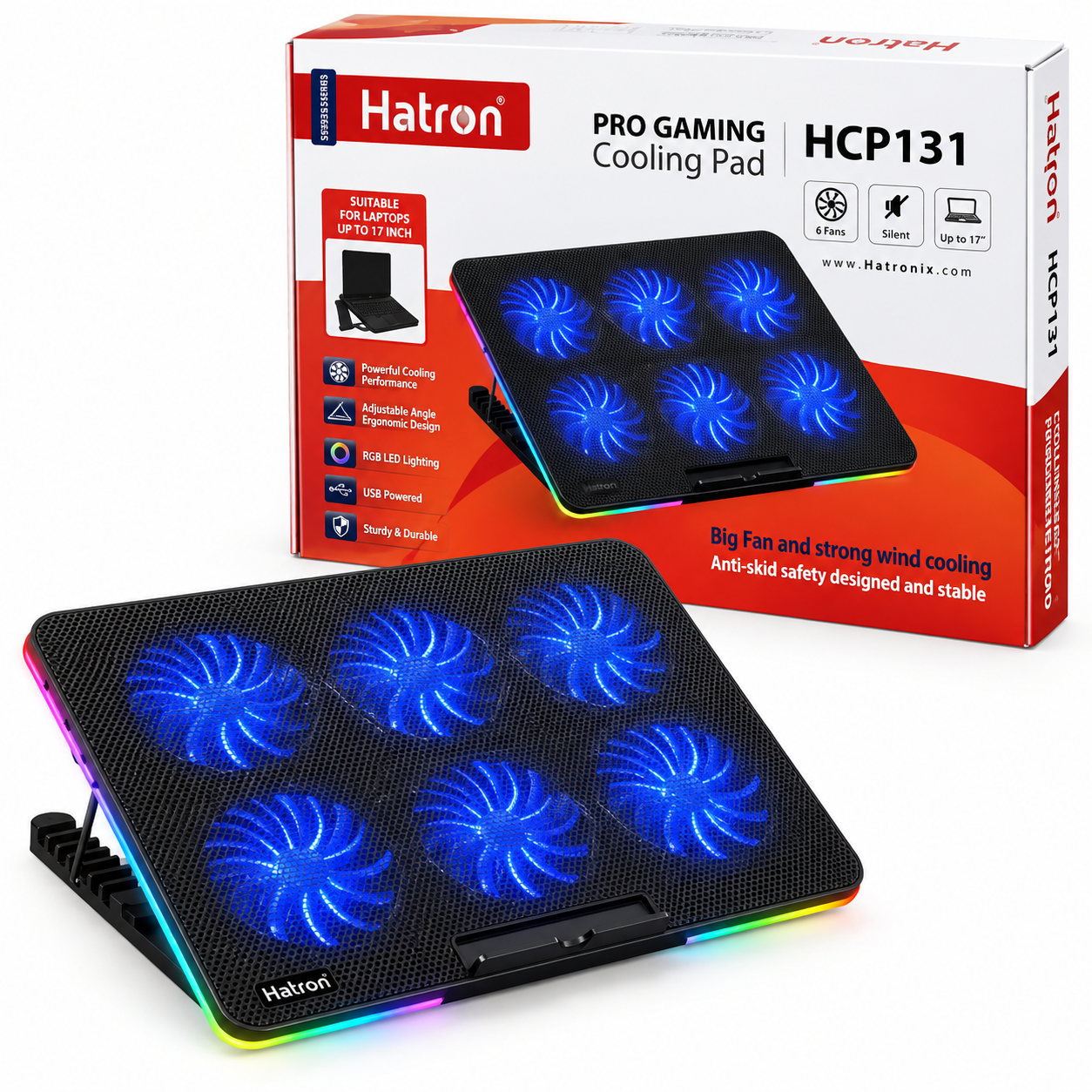 خرید فن نوت بوک گیمینگ هترون مدل Hatron HCP131