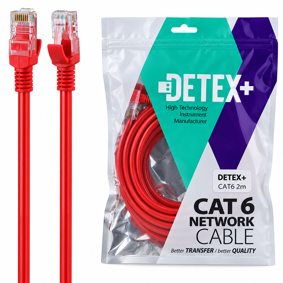 قیمت کابل پچکورد دتکس پلاس مدل DETEX+ CAT6 طول 2 متر