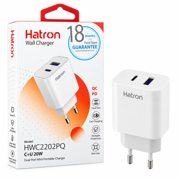 قیمت کلگی شارژر هترون Hatron HWC2202PQ PD20W