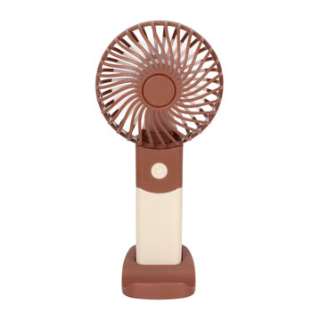 پنکه دستی شارژی مدل MINIFAN S280 کرم قهوه‌ای