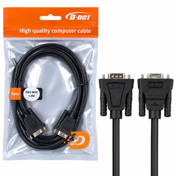 قیمت کابل کام 9 پین دی نت مدل D-NET COM RS232 دو سر نر