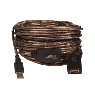 خرید کابل افزایش طول USB 2.0 برد دار وی نت مدل V-NET V-CUE20300 طول 30 متر