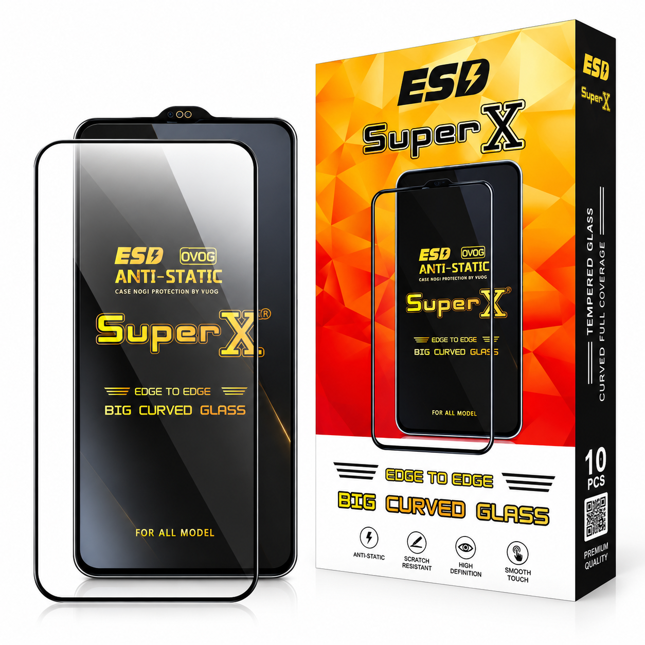 خرید گلس آنتی استاتیک سوپر ایکس مدل SuperX IPHONE 17 Pro