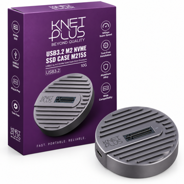 خرید باکس هارد کی نت پلاس مدل KNET PLUS SSD CASE KP-M215S