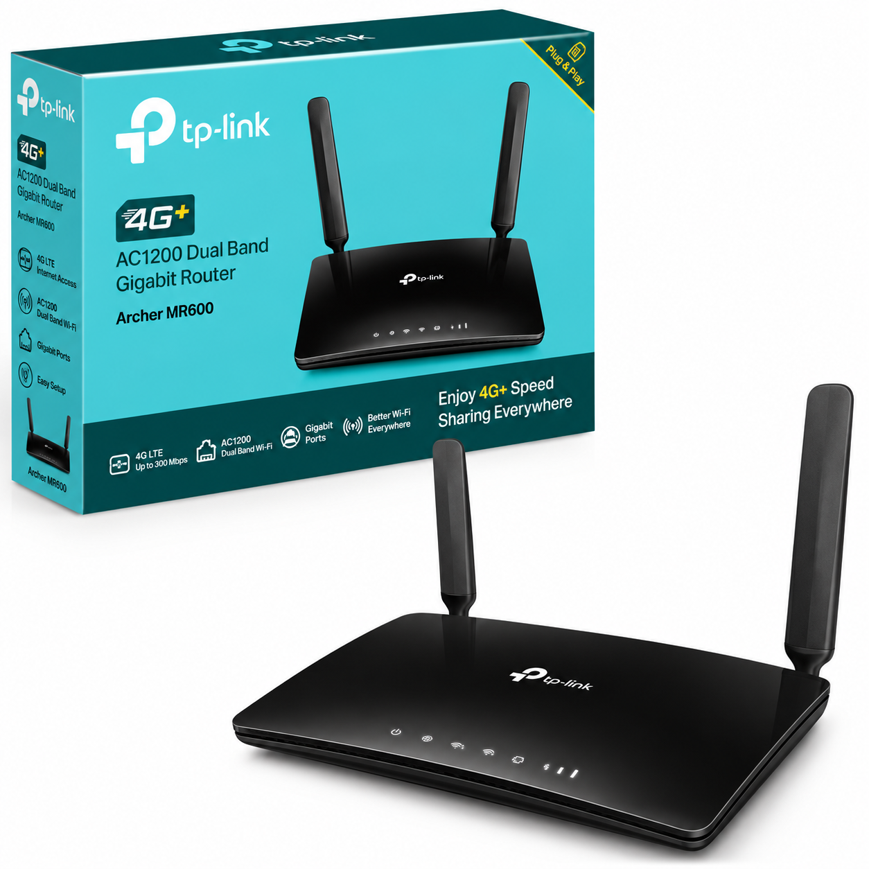 خرید مودم روتر تی پی لینک مدل TP-LINK ARCHER Dual-Band Gigabit Router MR600 V2