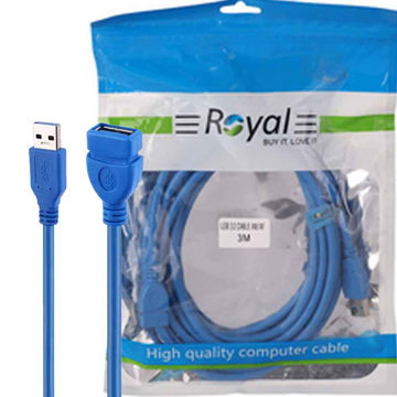 خرید کابل افزایش USB رویال مدل ROYAL USB3.0 طول 3 متر 