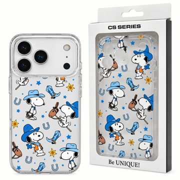 قیمت قاب اپل اسنوپی مدل SNOOPY IPHONE 17Pro شفاف دارای محافظ لنز