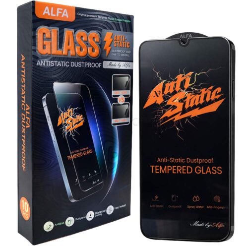 خرید گلس آلفا مدل ALFA AntiStatic IPHONE 17 ProMax