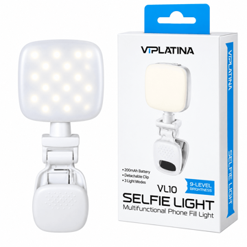 قیمت رینگ لایت سلفی وی آی پلاتینا مدل VIPLATINA VL10