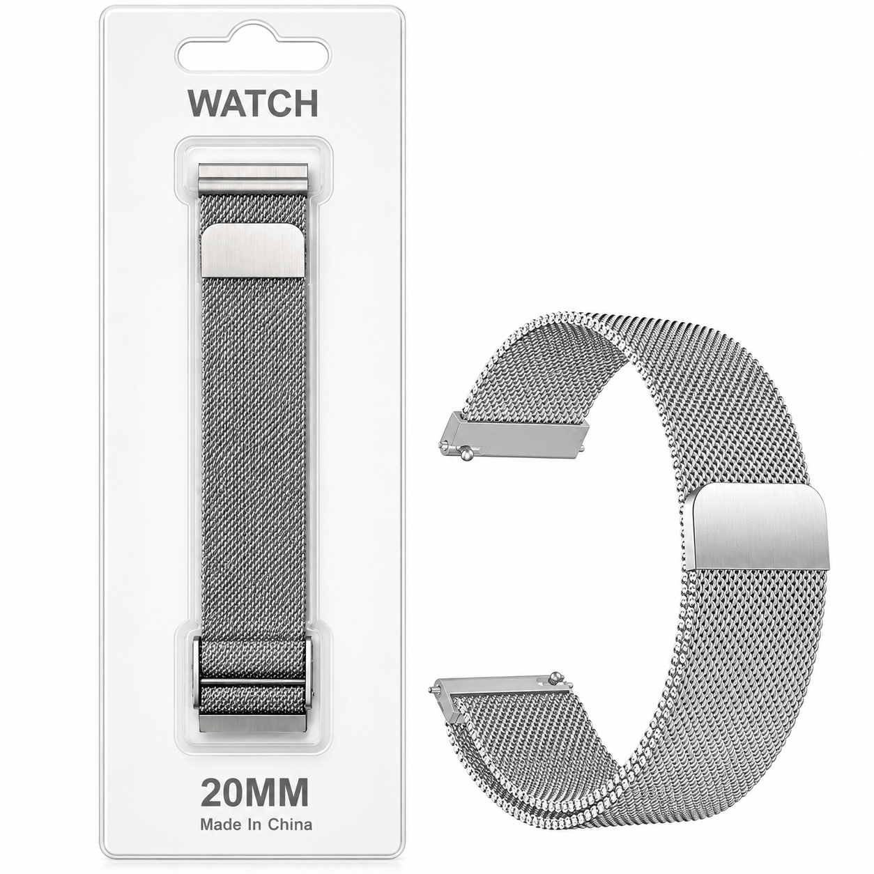 قیمت بند گلکسی واچ مدل SAMSUNG MILANEC 20MM نقره ای