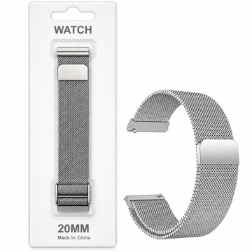 قیمت بند گلکسی واچ مدل SAMSUNG MILANEC 20MM نقره ای
