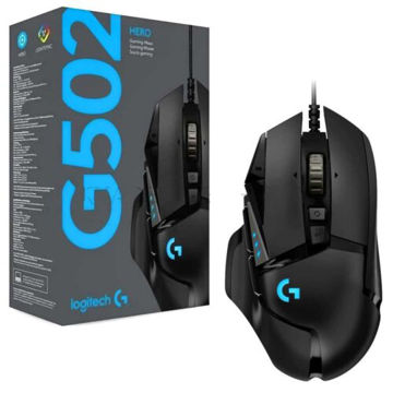 خرید ماوس سیم دار گیمینگ لاجیتک مدل LOGITECH G502 HERO مشکی