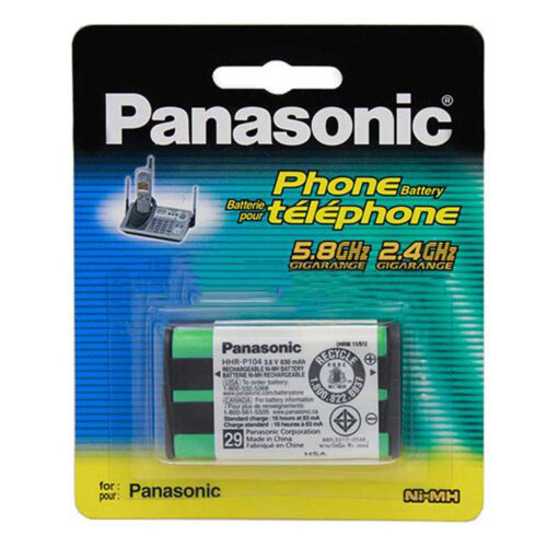 خرید باتری شارژی تلفن بی سیم پاناسونیک مدل PANASONIC P104
