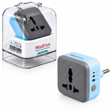 خرید تبدیل سه به دو تایمر دار هادرون مدل Hadron P103 آبی