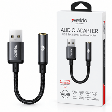 خرید جک صدا یسیدو مدل YESIDO YAU46 USB