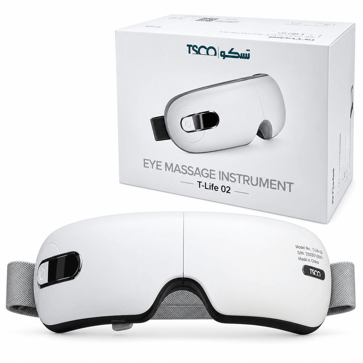 قیمت ماساژور چشم تسکو مدل TSCO T-LIFE 02 سفید