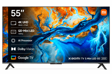 قیمت تلویزیون 55 اینچ شیائومی مدل Xiaomi Tv S Mini LED 2025
