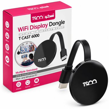 قیمت دانگل HDMI انتقال دهنده تصویر تسکو مدل TSCO T CAST 6000 HDTV