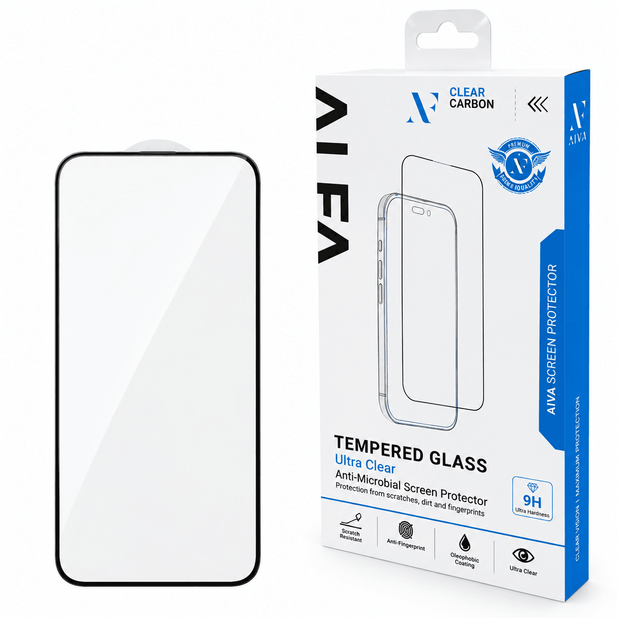 خرید گلس شفاف کربن آلفا مدل ALFA IPHONE 13 Pro/13