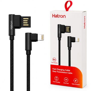 خرید کابل شارژ لایتنینگ هترون مدل Hatron HC180I IPHONE