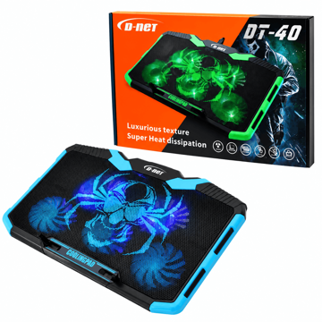 قیمت فن نوت بوک پنج فن گیمینگ دی نت مدل D-NET DT-40