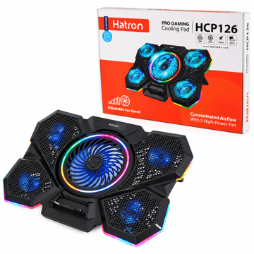 قیمت فن نوت بوک گیمینگ هترون مدل Hatron HCP126 5Fan