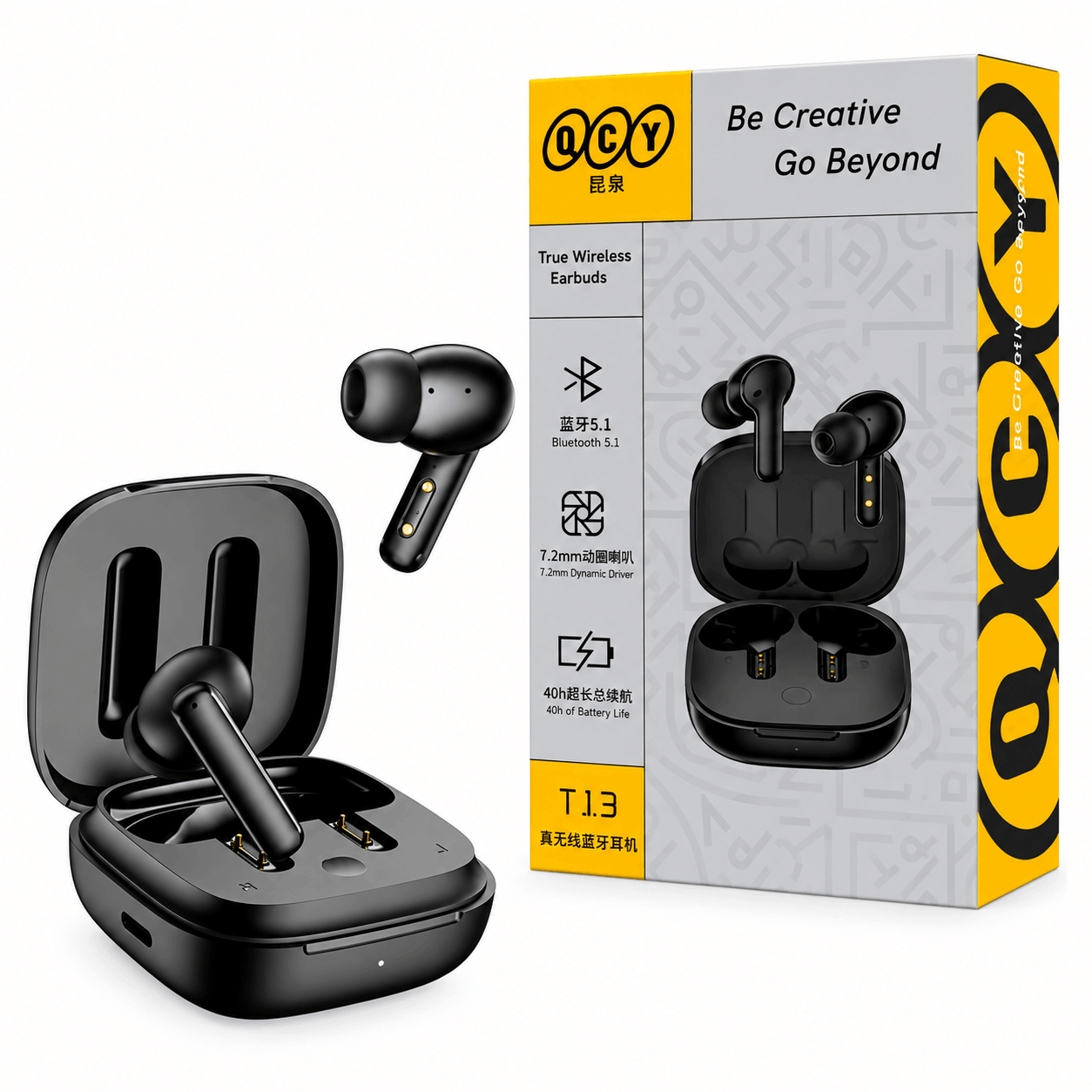 قیمت ایرپاد کیو سی وای مدل QCY T13 مشکی