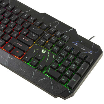 خرید کیبورد سیم دار گیمینگ بیاند مدل BEYOND BGK-9500