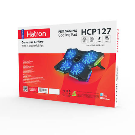 قیمت فن نوت بوک چهار فن هترون مدل Hatron HCP127