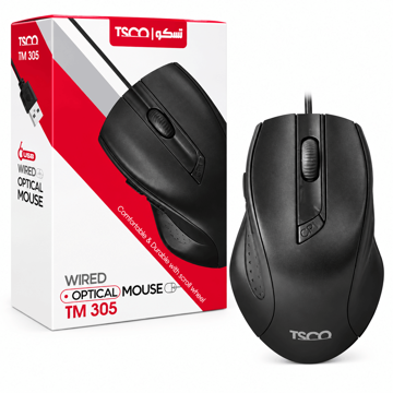 خرید ماوس سیم دار تسکو مدل TSCO TM 305