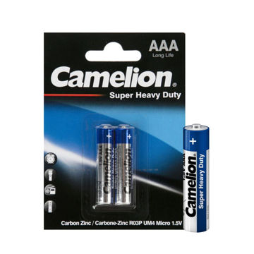 قیمت باتری ساده نیم قلم 2 کارتی کملیون مدل CAMELION 1.5V