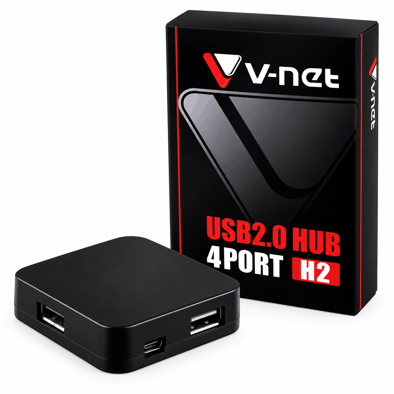 خرید هاب وی نت مدل V-NET V-HUAMH204 H2 4PORT USB2.0