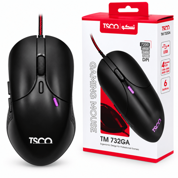 قیمت ماوس سیم دار گیمینگ تسکو مدل TSCO TM 732GA