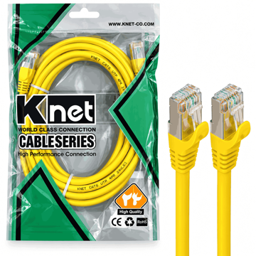 خرید کابل پچکورد کی نت مدل KNET CAT6 sftp طول 1 متر