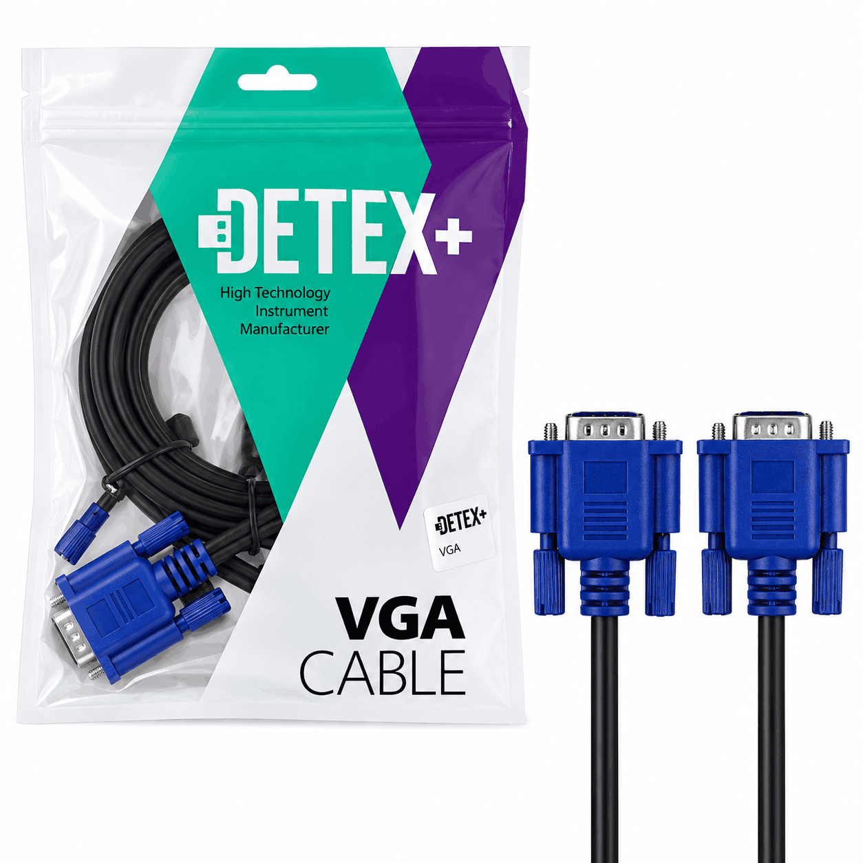 خرید کابل مانیتور دتکس پلاس مدل DETEX+ VGA 3+2 طول 3 متر