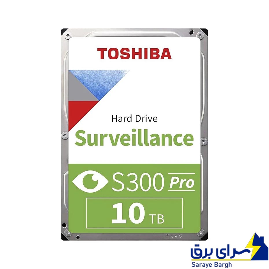 خرید هارد اینترنال توشیبا مدل TOSHIBA HDD SURVEILLANCE S300 Pro MD10ADA10TV 10TB