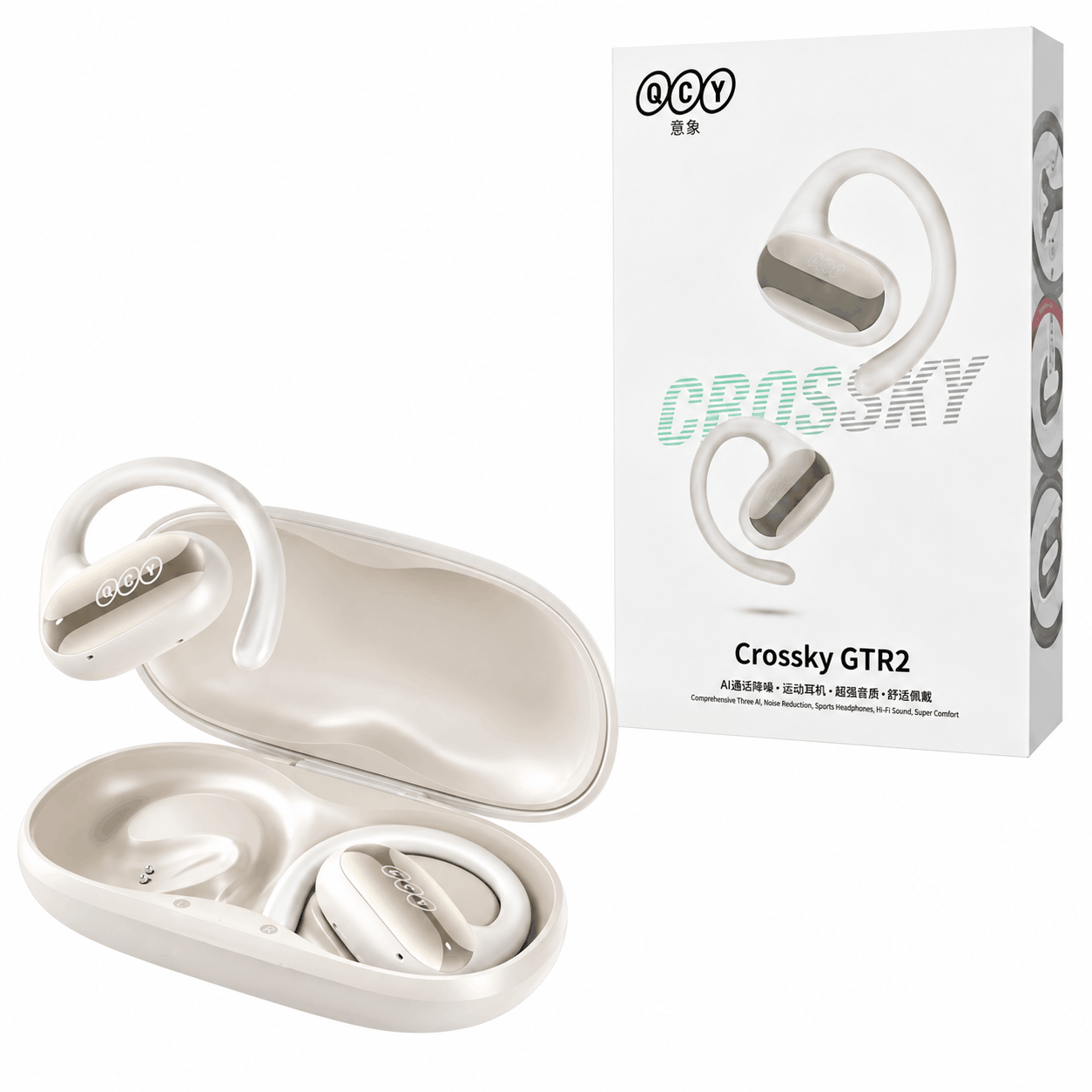 خرید ایرپاد کیو سی وای مدل QCY CROSSKY GTR2 سفید