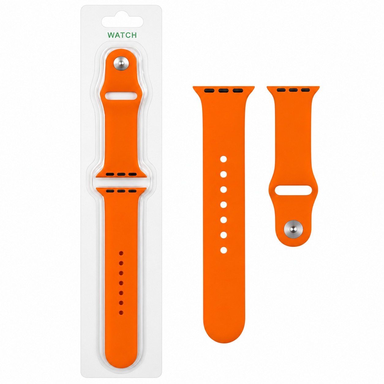 قیمت بند اپل واچ مدل SILICON 38/40/41mm نارنجی