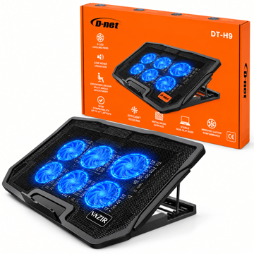 خرید فن نوت بوک شش فن دی نت مدل D-NET DT-H9