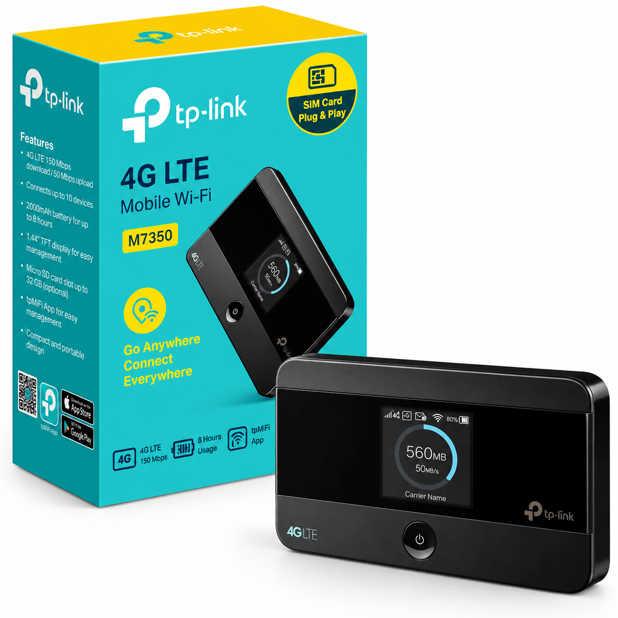 خرید مودم همراه تی پی لینک مدل TP-LINK M7350-V7 4G LTE