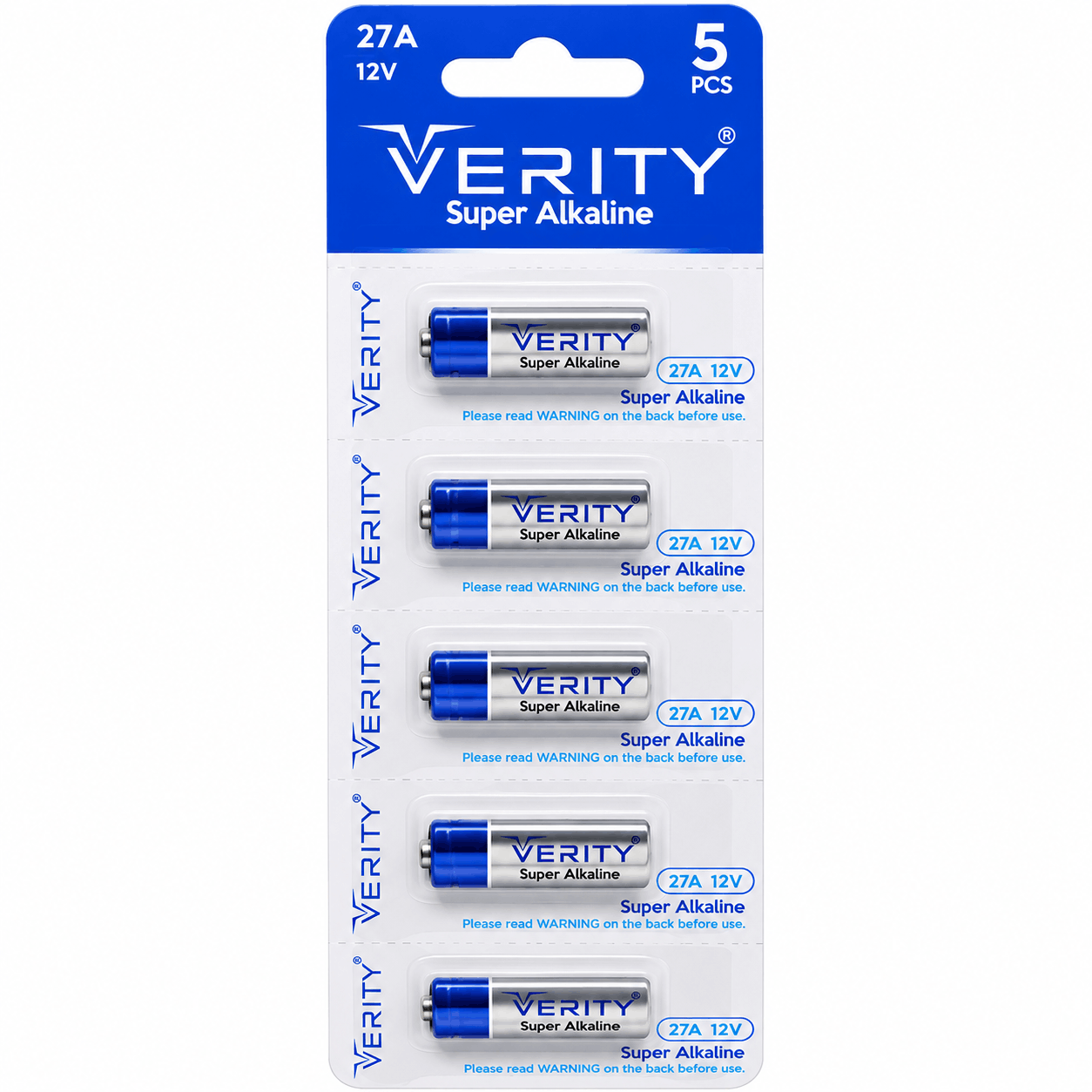 قیمت باتری ریموتی آلکالاین وریتی مدل VERITY 27A بسته 5 عددی