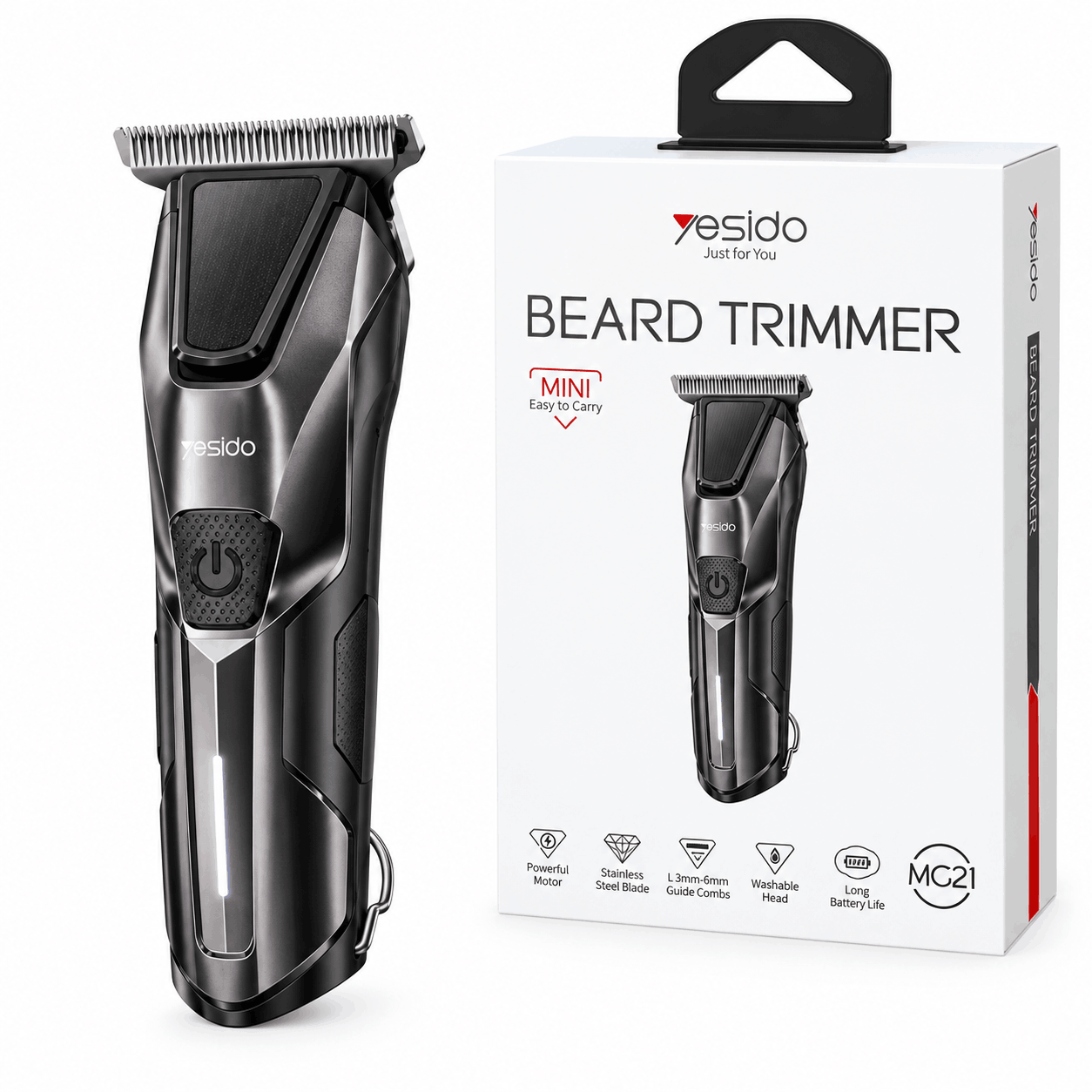 خرید ماشین اصلاح شارژی یسیدو مدل YESIDO MG21