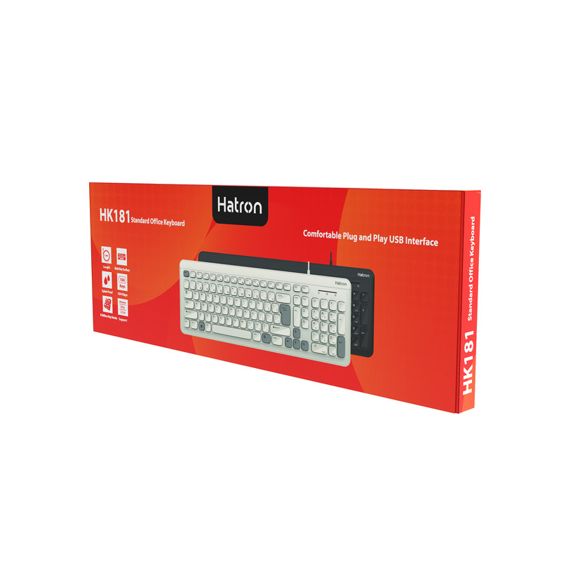 قیمت کیبورد سیم دار هترون مدل Hatron HK181
