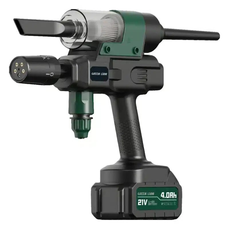 خرید کارواش گرین لاین مدل GREEN LION GNTRIOWSHGNBK Trio Wash Gun