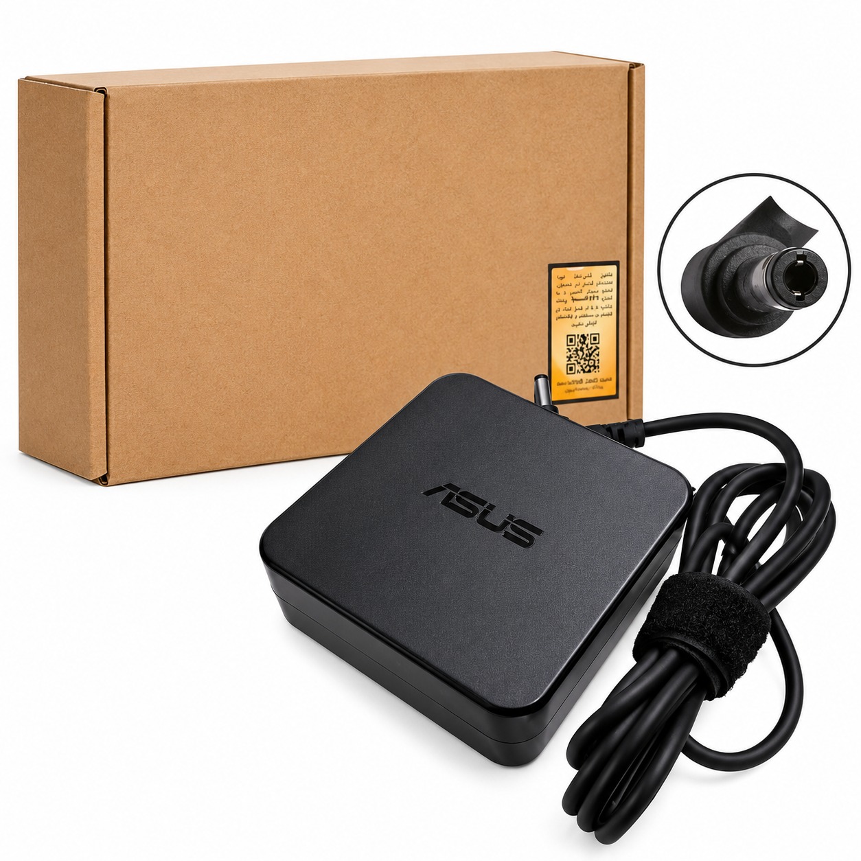 قیم شارژر لپ تاپ ایسوس مدل RO ASUS 19Volt 4.74Amper مربع فیش گرد